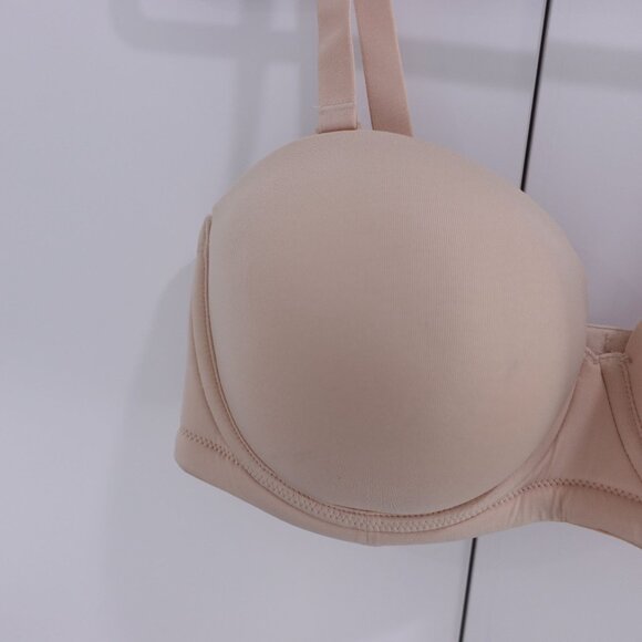Wacoal Red Carpet Full Figure Underwire Strapless Bra Sand Size 36DD 854119 - Picture 3 of 6